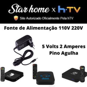 Fonte Para Tvbox 5 Volts 2 Amperes UNITV S1