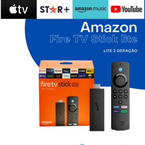 AMAZON FIRE TV STICK LITE 2 GERAÇÃO