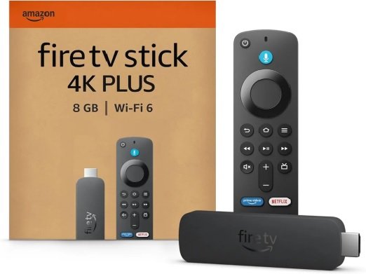 Smart Amazon Fire TV STICK 4k PLUS 2GB 8GB