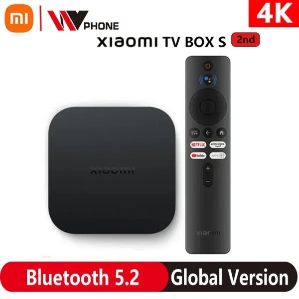 XIAOMI MI BOX S 4k 2 GERAÇÃO I