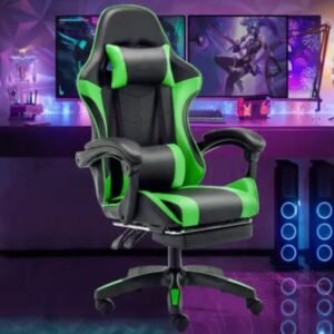 Cadeira Ergonômica Gamer material sintético Confortável