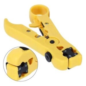 ALICATE DECAPADOR DE CABO COAXIAL AMARELO
