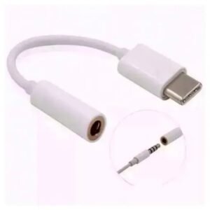 Adaptador Tipo C para P2 3.5mm Fone de Ouvido