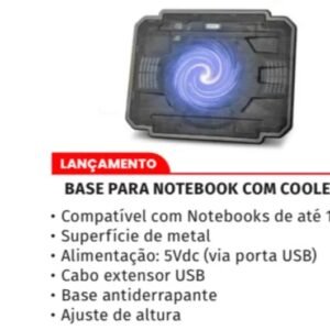Base para notebook com cooler OR-9012