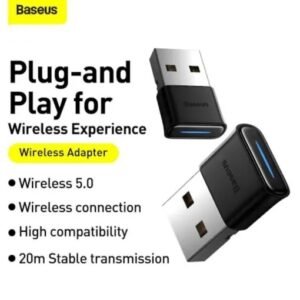 Baseus BA04 mini Bluetooth 5.0 adapter USB receiver computer transmitter black (ZJBA000001)