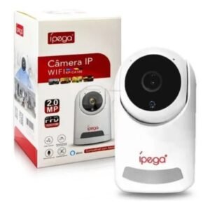 Câmera de Segurança IP Interna Wi-Fi KP-CA186 com Visão Noturna HD