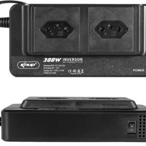 INVERSOR DE 12V PARA 110V|220V 300W COM 4 PORTAS USB 5VDC