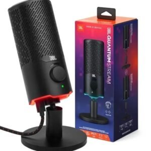 MICROFONE JBL QUANTUM STREAM BLACK
