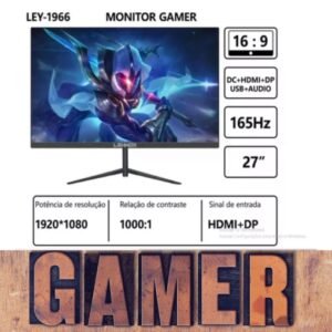 Monitor Gamer Led 27 Full Hd 165hz