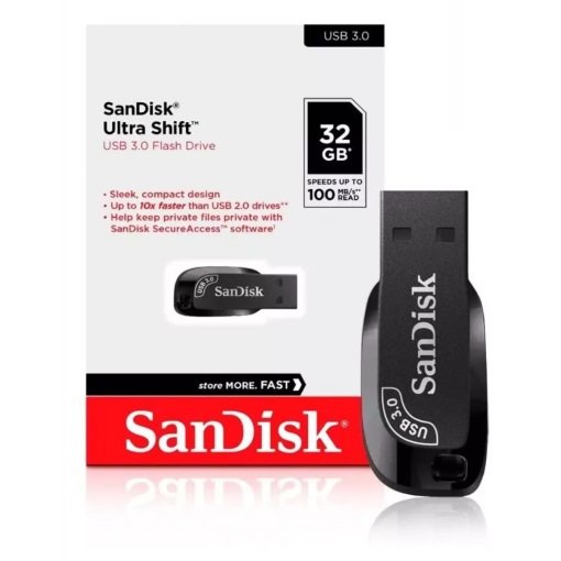 Pen Drive Sandisk Ultra Shift USB 3.0 32GB