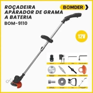 ROÇADEIRA APARADOR DE GRAMA A BATERIA