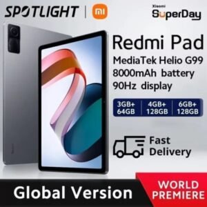 Redmi Pad 6GB/128GB Cinza, Verde