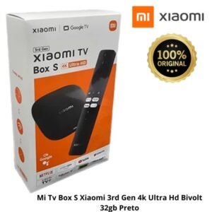 XIAOMI MI BOX S 4K 3ª Geração