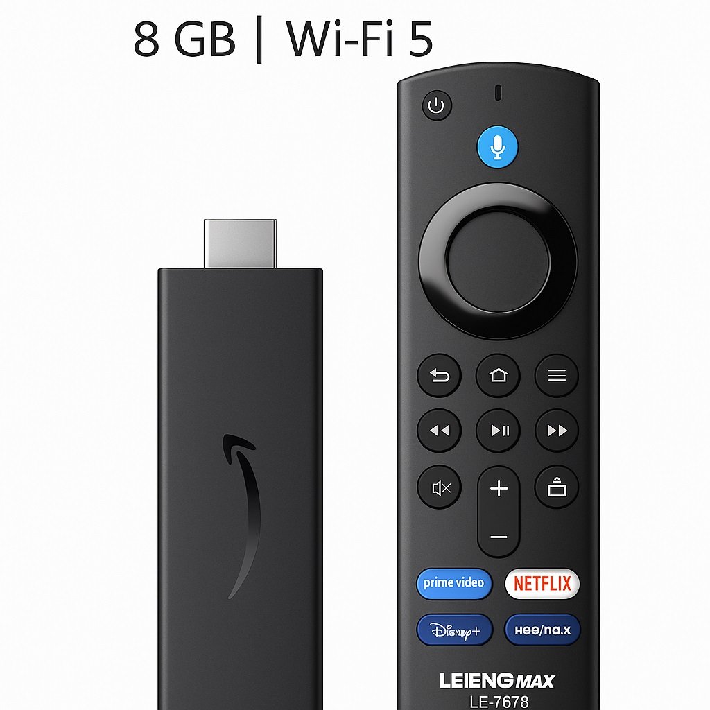 7675- AMAZON FIRE TV STICK HD 8GB Wi-Fi 5