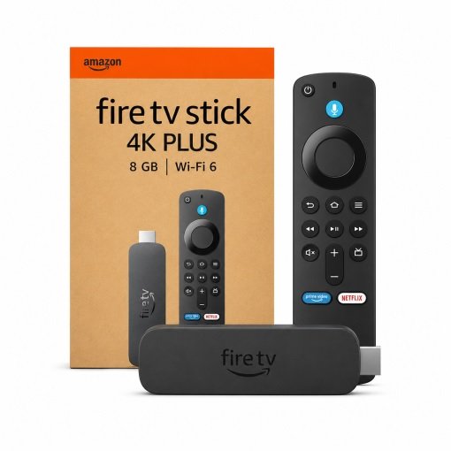 Smart Amazon Fire TV Stick 4k Plus WiFi 6 2GB 8GB III