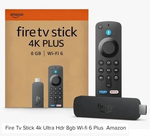 Smart Amazon Fire TV Stick 8GB Wifi 6 Controle Similiar_I